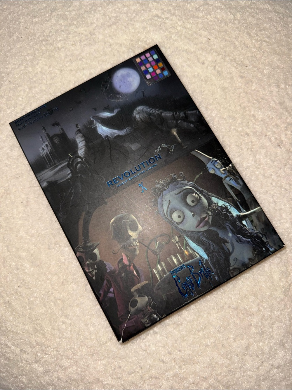 Revolution X Corpse Bride Upstairs Downstairs Shadow Palette
